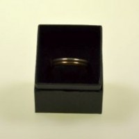 Jewellery Ring Box Black x 100 CR-1R